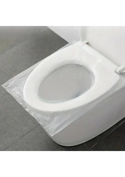 Hijyenik Tek Kullanımlık Klozet Kapağı Poşeti 50 Adet