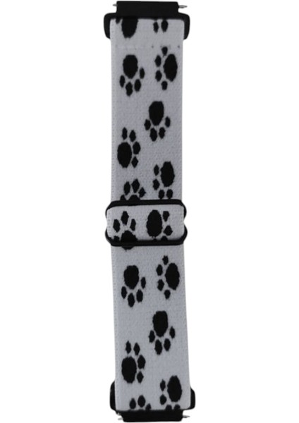 20 mm Universal Örgü Tokalı Bant Kordon Akıllı Pim Siyah Beyaz Patili fiyatları