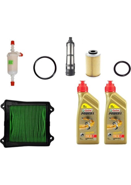 Bajaj Dominar D 250 Bakım Seti 8 Parça (Orjinal)