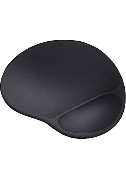 Bigfoot Xl Jel Fare Altlığı (Ekstra Büyük Fare Yüzeyi 255 x 295 Mm, Ergonomik Yumuşak Jel Bilek Desteği, Sıvı Kontrol Için Yüzey Yapısı) Siyah