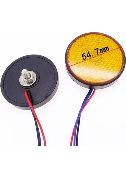Motosiklet Ledli 2 Modlu Reflektör Kırmızı fiyatları