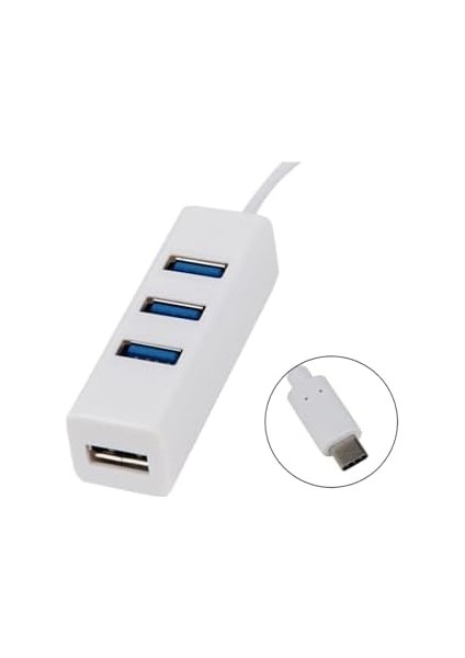 4968 Type C USB 3.1 Çoklayıcı 4 Port Hub