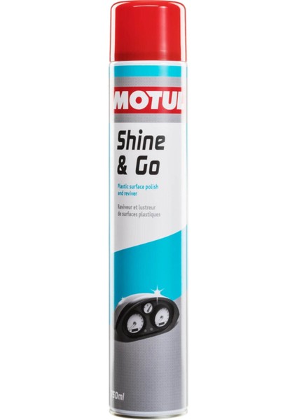 Motul Shine Go Plastik Yüzey Parlatıcı 750 ml