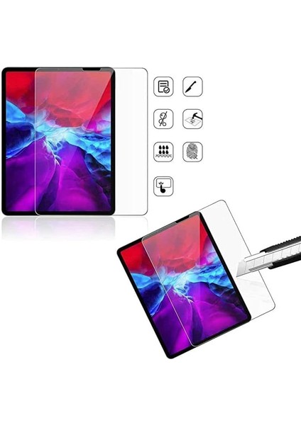 iPad Air 11 2024 / Air 13 2024 ile Uyumlu Temperli Cam Premium Yüksek Kalite Ekran Koruyucu (Ipad Air 13 2024)