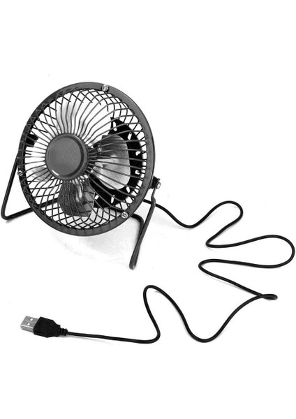 Taşınabilir USB Mini Fan, Ev, Ofis, Oda Kullanımı Için Idealdir Sessiz Çalışır 4 Inç Mini Vantilatör