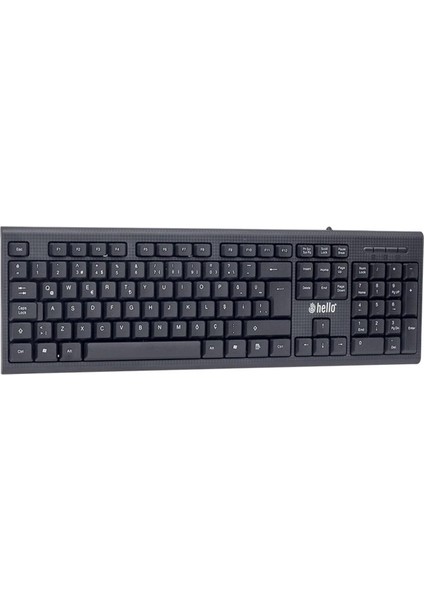 HL-18742 USB Kablolu Standart Q Klavye