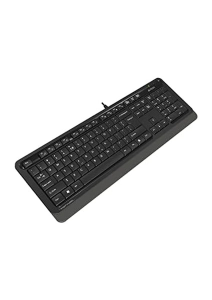 Tech FK10 Q USB Türkçe Fn-Multimedya Klavye,siyah/gri