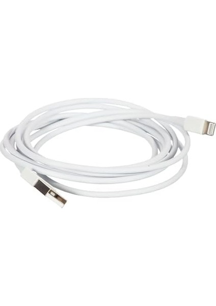 4u Apple iPhone Uyumlu5-5s-5c-6-6 Plus-6s-6s Plus-7-7 Plus-8-8 Plus-X-Ipad Lightning Şarj & Data Kablosu, 2 M
