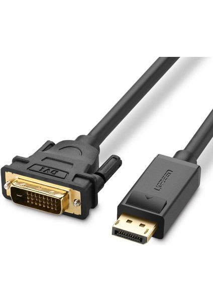 Display Port Erkek To DVI 24+1 Erkek Görüntü Aktarma Kablosu 1.5 Metre