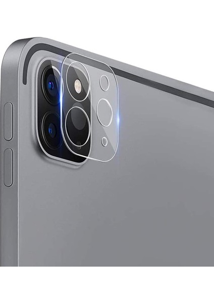 Apple iPad Pro 11`` 2022 4. Nesil (A2759-A2435-A2761-A2762) Kamera Lens Koruma Camı