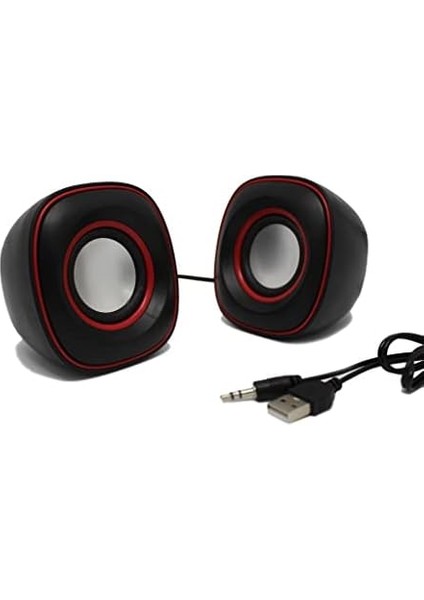 G-System D015 Stereo USB Hoparlör Bilgisayar Pc Tablet Notebook