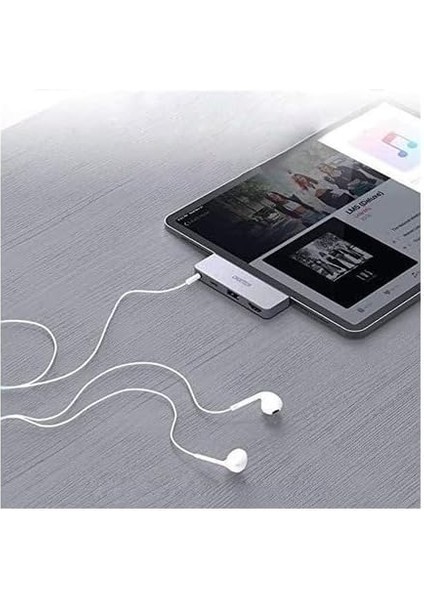 Pro 2018 Için USB C Hub 4'ü 1 Arada Tip C 4K60HZ HDMI Adaptörü Usb-C Pd 60W, USB 2.0, 3.5 mm Ses Çıkışı, iPad Pro, MacBook Pro 2019/2018, Macbook,galaxy S10/NOTE 10, Huawei P30/MATE 30