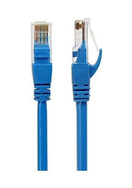 Cat6 Internet Ethernet Kablosu 2 x RJ45 Patch Lan Modem Kablosu 15 Metre 4217