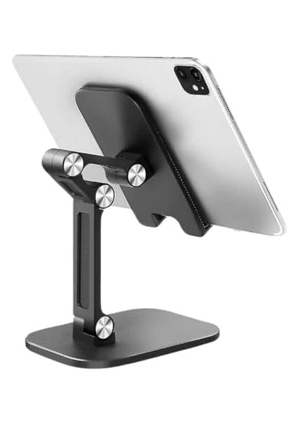 Plastik Ayarlanabilir Kaydırmaz Taban Telefon Tablet Standı