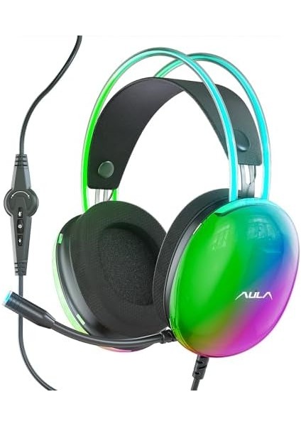 S505 Rgb USB Gaming Mikronfonlu Oyuncu Kulaklığı Siyah