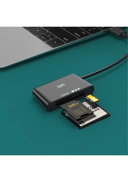 CR021 USB 3.0 To Micro Sd Tf Sd ve Cf Kart Okuyucu