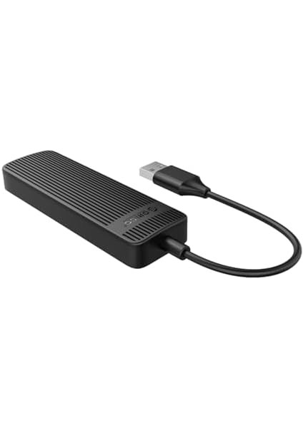 4 Port USB 2.0 Ultra Slim Çoklayıcı Hub, Siyah, FL02