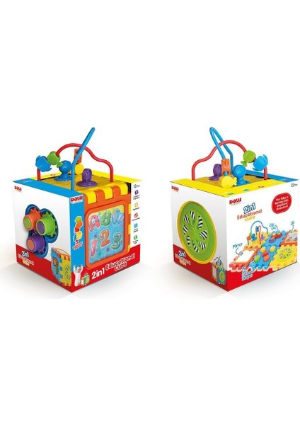 Hsyn 5092 2 In 1 Eğitici Küp ve Puzzle Akdenizpos Yeni
