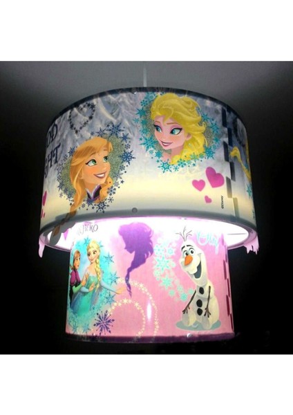 Avize 3 Boyutlu - 3D Frozen Sihirli Tavan Sarkıt Lamba