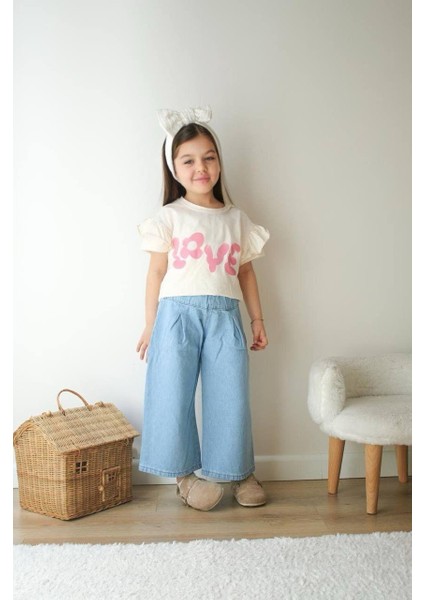 Love Kot Pantolonlu Kız Takım modelleri