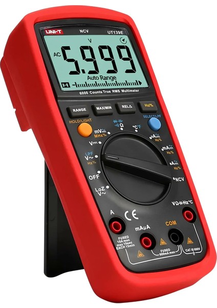UT139E True Rms Dijital Multimetre Arkadan Aydınlatmalı