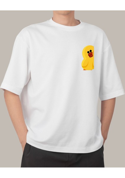 Ördek Tasarımlı Çiftler Için Baskılı T-Shirt Tasarımı fiyatları