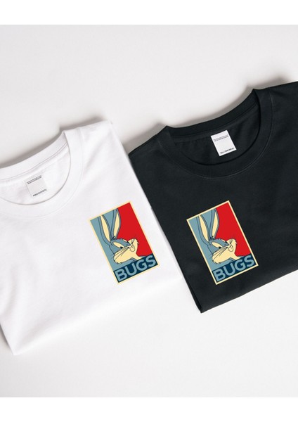 Bugs Bunny Tasarımlı Baskılı T-Shirt Tasarımı