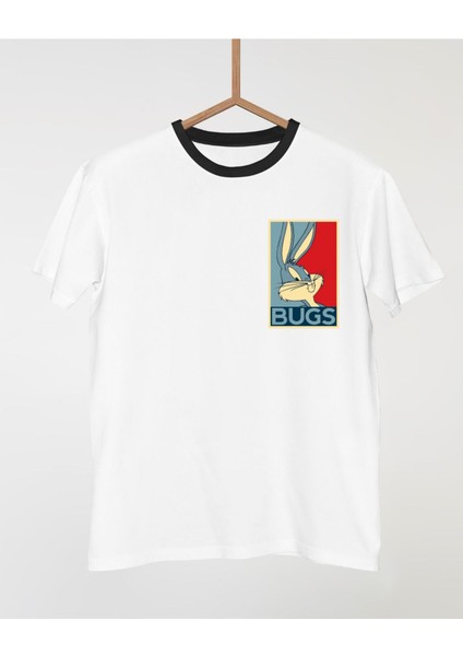 Bugs Bunny Tasarımlı Baskılı T-Shirt Tasarımı