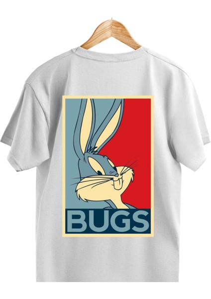 Bugs Bunny Tasarımlı Baskılı T-Shirt Tasarımı