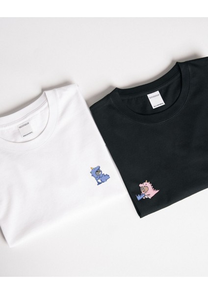 Tom ve Jerry Tasarımlı Baskılı T-Shirt