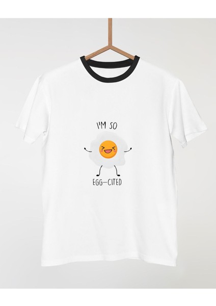I'am So Excited Tasarımlı Baskılı T-Shirt fırsatları