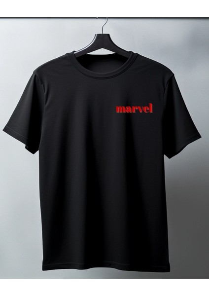 Marvel Severler Için Yenilmezler Tasarımlı Baskılı T-Shirt