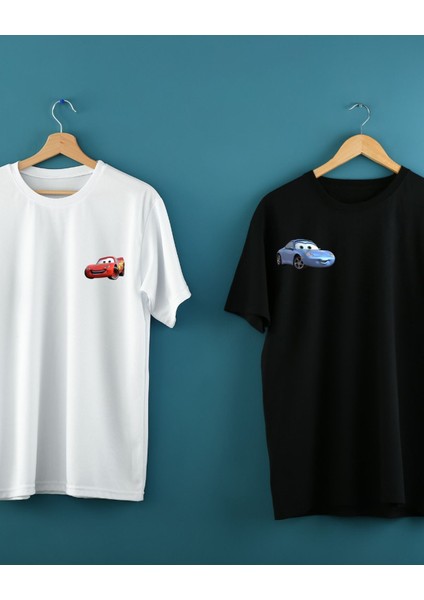 Arabalar Tasarımlı Baskılı T-Shirt fırsatları