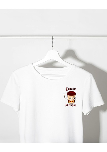 Espresso Patronum Temalı Baskılı T-Shirt