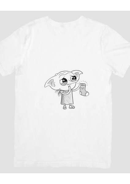 Harry Potter Dobby Tasarımlı Baskılı T-Shirt fırsatları
