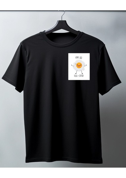 I'am So Excited Tasarımlı Baskılı T-Shirt