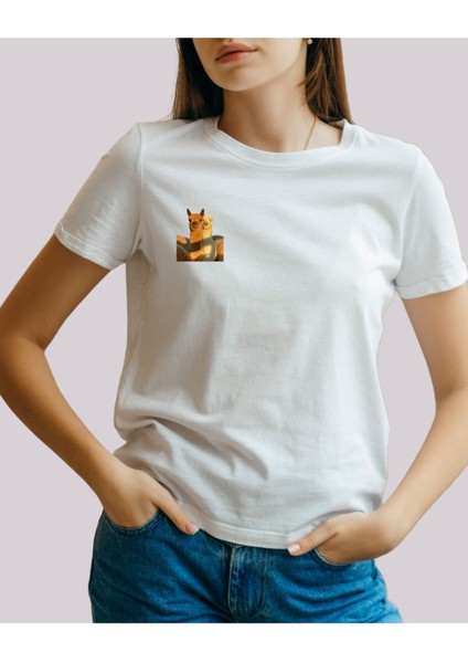 Lama Tasarımlı Çiftler Için Baskılı T-Shirt Tasarımı