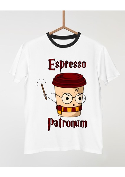 Espresso Patronum Temalı Baskılı T-Shirt indirimleri