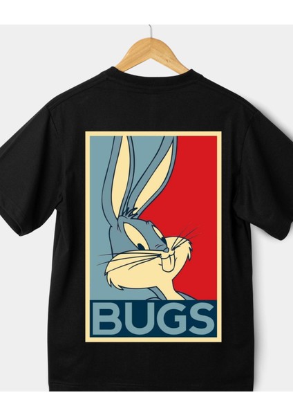 Bugs Bunny Tasarımlı Baskılı T-Shirt Tasarımı