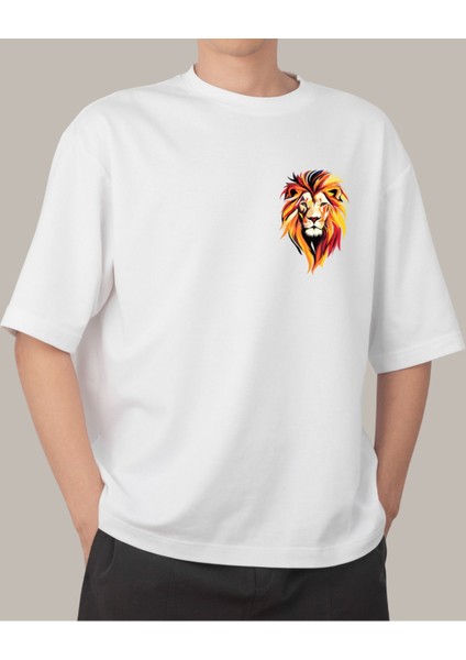 Türk Sembolu Kurt Temalı Baskılı T-Shirt fiyatları