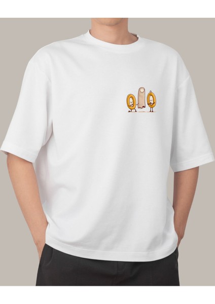 Yüzük Temalı Absürt Tasarımlı Baskılı T-Shirt fiyatları