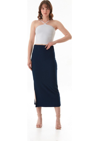 Fitilli Çapraz Askılı Crop Body