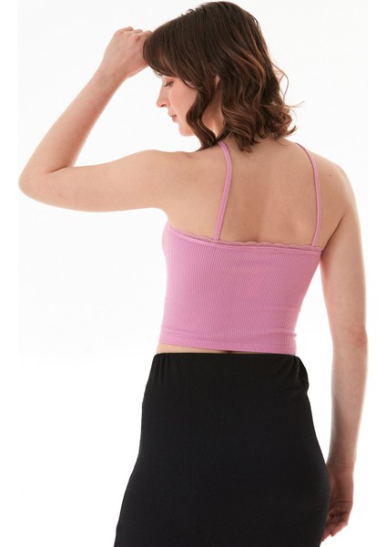 Fitilli Çapraz Askılı Crop Body fırsatları