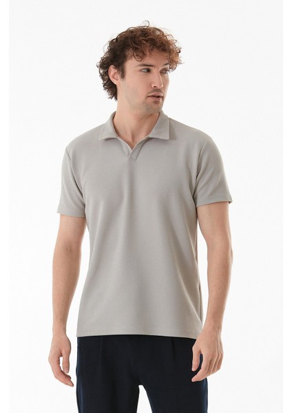 Waffle Kumaş Polo Yaka Tişört fiyatları