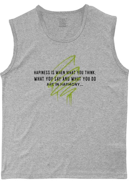 Erkek Kolsuz Tişört Dijital Baskılı