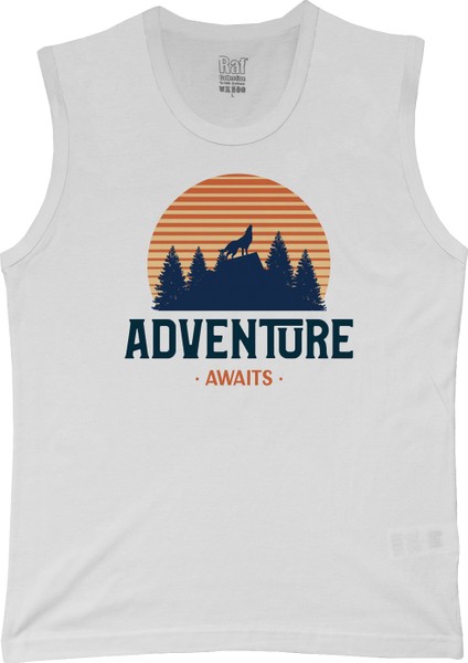 Erkek Kolsuz Tişört Dijital Baskılı