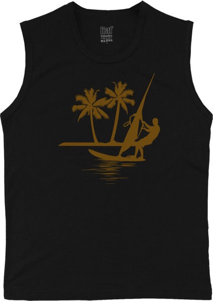 Erkek Kolsuz Tişört Dijital Baskılı