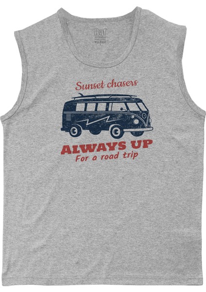 Erkek Kolsuz Tişört Dijital Baskılı