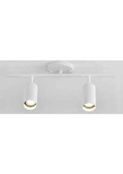Mylights Beyaz Hareketli Ikili LED Aplik LED Spot LED Avize Gün Işığı LED Ampullü