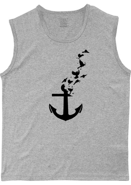 Erkek Kolsuz Tişört Dijital Baskılı